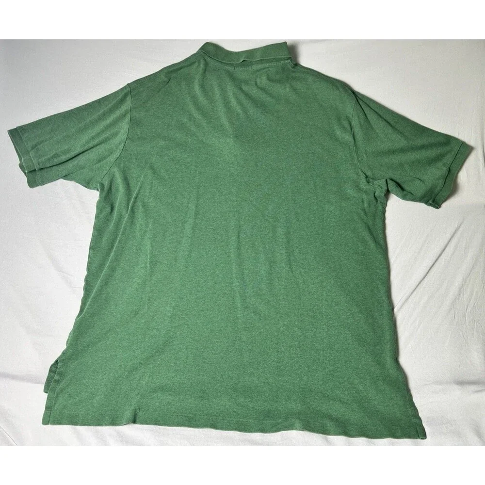 Polo Ralph Lauren Polo Shirt Men’s XXLT Green Short Sleeve Big & Tall Y2K